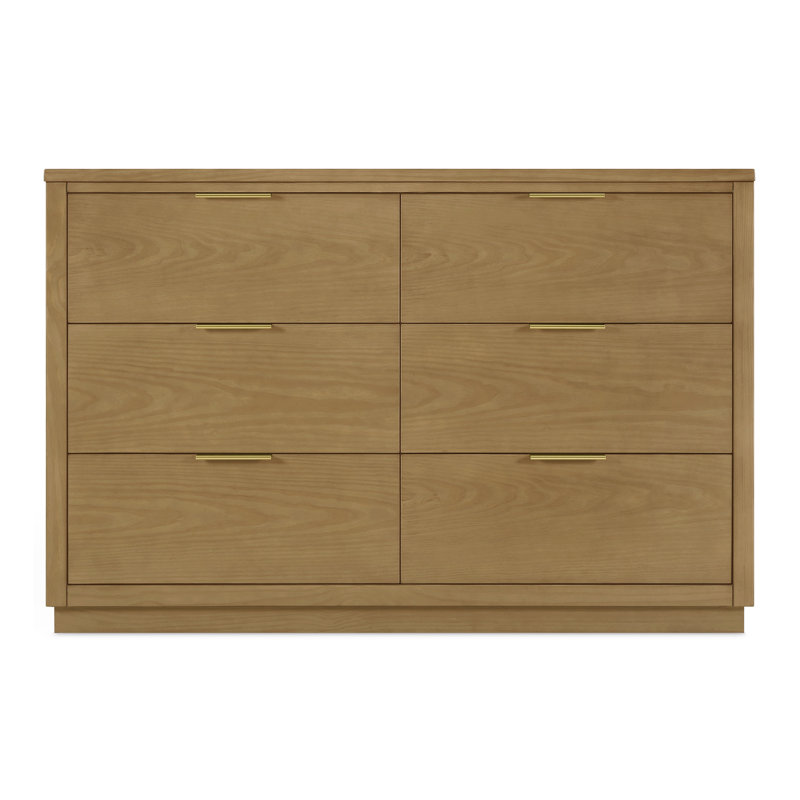 Delta Children Forever 6 Drawer Dresser Fully Assembled Naturals Collection Acorn